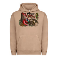 Pigment Burro Merry Christmas Urban Hoodie - SublimationCraftShop