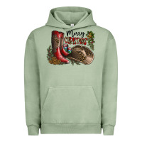 Pigment Oil Green Merry Christmas Urban Hoodie - SublimationCraftShop