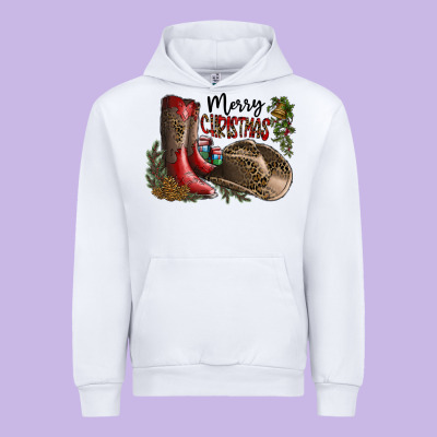 Merry Christmas Urban Hoodie Designed By Sublimationcraftshop