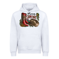 White Merry Christmas Urban Hoodie - SublimationCraftShop