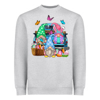 Heather Grey easter farm truck Heavyweight Sweatshirt - Zillion Design Studio