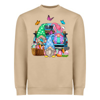 Mushroom easter farm truck Heavyweight Sweatshirt - Zillion Design Studio