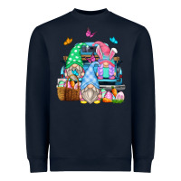 Navy easter farm truck Heavyweight Sweatshirt - Zillion Design Studio