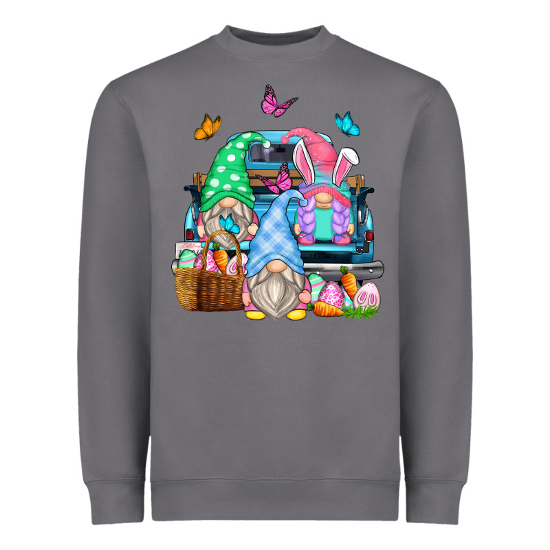 Easter Farm Truck Heavyweight Sweatshirt by Zillion Design Studio | Teevron