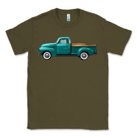 Western Truck Left Side View Classic Tee | Teevron
