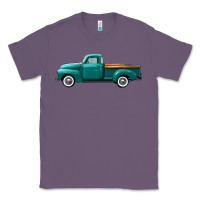 Lavender western truck left side view Classic Tee - FaDigitalArtStudio