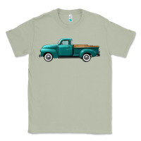 Matcha western truck left side view Classic Tee - FaDigitalArtStudio
