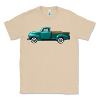 Mushroom western truck left side view Classic Tee - FaDigitalArtStudio