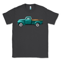 Smoke western truck left side view Classic Tee - FaDigitalArtStudio