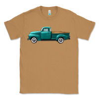 Toasted Coconut western truck left side view Classic Tee - FaDigitalArtStudio