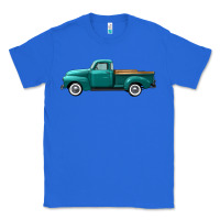True Royal western truck left side view Classic Tee - FaDigitalArtStudio