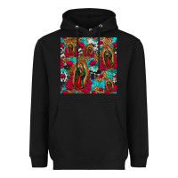 Black lady of guadalupe western seamless Heavyweight Hoodie - Jasminsmagicworld