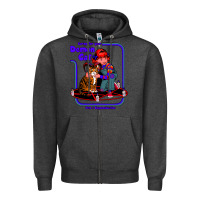 Charcoal Heather Caring For Your Demon Cat Tshirt Zipper Hoodie - Bettercallsaul