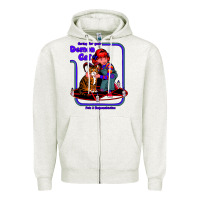 Oatmeal Heather Caring For Your Demon Cat Tshirt Zipper Hoodie - Bettercallsaul