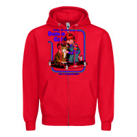 Red Caring For Your Demon Cat Tshirt Zipper Hoodie - Bettercallsaul