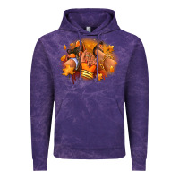 Cloud Purple Fall sneaker and heel afro woman Vintage Hoodie - RanaPortraitStore
