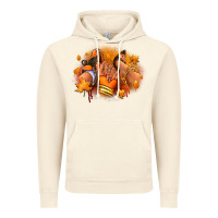 Vintage Artic Fall sneaker and heel afro woman Vintage Hoodie - RanaPortraitStore