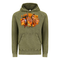 Vintage Olive Fall sneaker and heel afro woman Vintage Hoodie - RanaPortraitStore