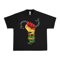 Black free ish since 1865 Urban Heavy Tee - BarkalooDesign