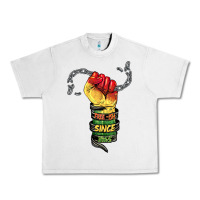 Lunar Rock free ish since 1865 Urban Heavy Tee - BarkalooDesign