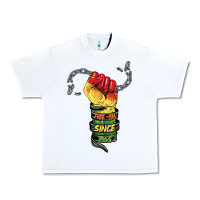 White free ish since 1865 Urban Heavy Tee - BarkalooDesign