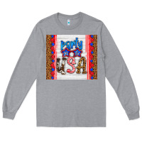 Heather Grey party in the usa Long Sleeve Tee - HRA Design Shop