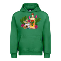 Emerald mexican tequila gnomes guitar roses cactus serape Urban Hoodie - Artiststas