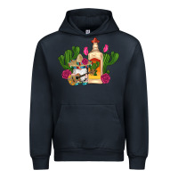 Navy mexican tequila gnomes guitar roses cactus serape Urban Hoodie - Artiststas