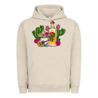 Pigment French Oak mexican tequila gnomes guitar roses cactus serape Urban Hoodie - Artiststas