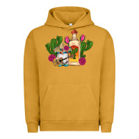 Pigment Peanut Butter mexican tequila gnomes guitar roses cactus serape Urban Hoodie - Artiststas