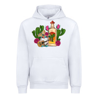 White mexican tequila gnomes guitar roses cactus serape Urban Hoodie - Artiststas
