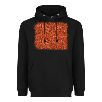 Black serape turquoise  leather background Heavyweight Hoodie - Jasminsmagicworld