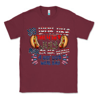 Burgundy you look like the 4th of july makes me want a hot dog weal bad Classic Tee - CowhideDigitalArt