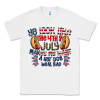 White you look like the 4th of july makes me want a hot dog weal bad Classic Tee - CowhideDigitalArt