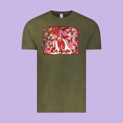 Be Mine Rooster Vintage Tee Designed By Ranaportraitstore