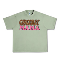 Oil Green groovy mama Urban Heavy Tee - texasbilliewilder