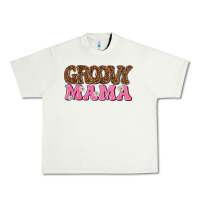 Pistachio groovy mama Urban Heavy Tee - texasbilliewilder