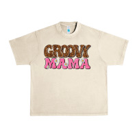 Sandshell groovy mama Urban Heavy Tee - texasbilliewilder