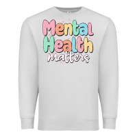 Dove Grey mental health matters Premium Sweatshirt - MaliasSmallBusiness