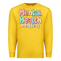 Lemon mental health matters Premium Sweatshirt - MaliasSmallBusiness