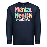 Navy mental health matters Premium Sweatshirt - MaliasSmallBusiness