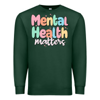 Sports Green mental health matters Premium Sweatshirt - MaliasSmallBusiness