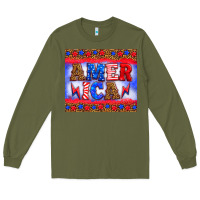 Army Green america thunderbolt Long Sleeve Tee - HRA Design Shop