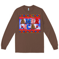 Chestnut america thunderbolt Long Sleeve Tee - HRA Design Shop