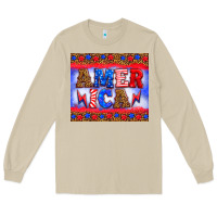 Mushroom america thunderbolt Long Sleeve Tee - HRA Design Shop