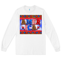 White america thunderbolt Long Sleeve Tee - HRA Design Shop