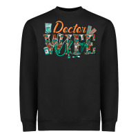 Black doctor wife Heavyweight Sweatshirt - texasbilliewilder