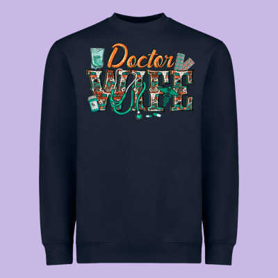 Heavyweight Sweatshirt doctor wife