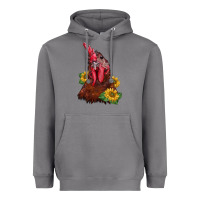 Storm rooster sunflower Heavyweight Hoodie - BarkalooDesign