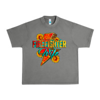 Tornado firefighter wife with lightning bolt Urban Heavy Tee - Zillion Design Studio